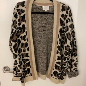 Cheetah Cardigan